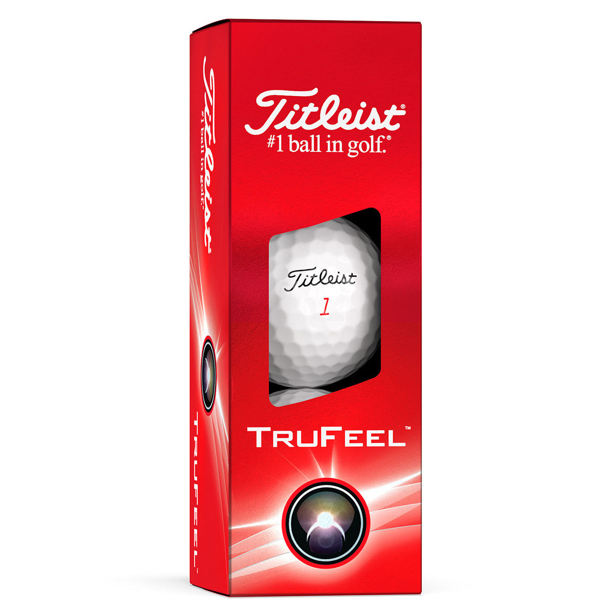 Titleist 2024 Trufeel Golf Balls - White / Dozen